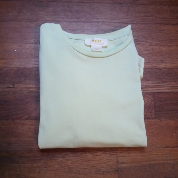 MAEVE ruffle sleeve cropped top in lime (XS) - Picture 11 of 12